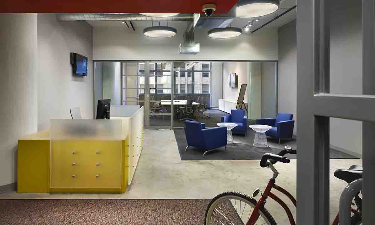 PR Newswire, Location: New York NY, Architect: M Castedo Architects. PR Newswire is a corporate media distribution company.